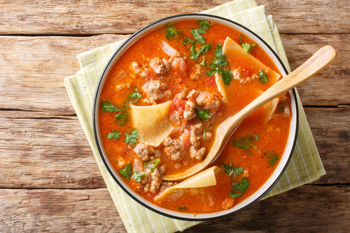 Classic Turkey Lasagna Soup – Soup du Jar