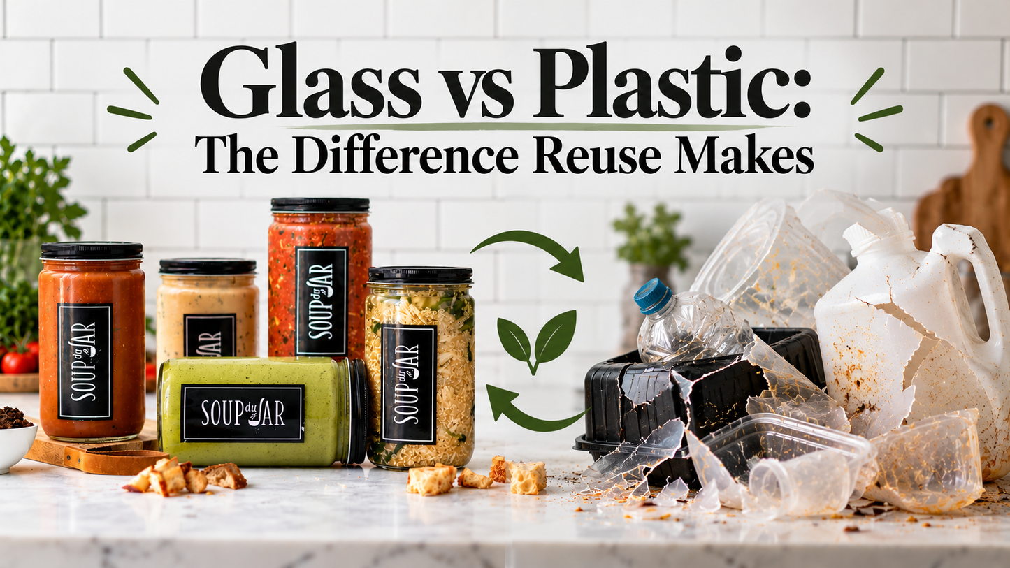 Glass vs. Plastic: The Difference ReUse Makes By: Sophie Cutting