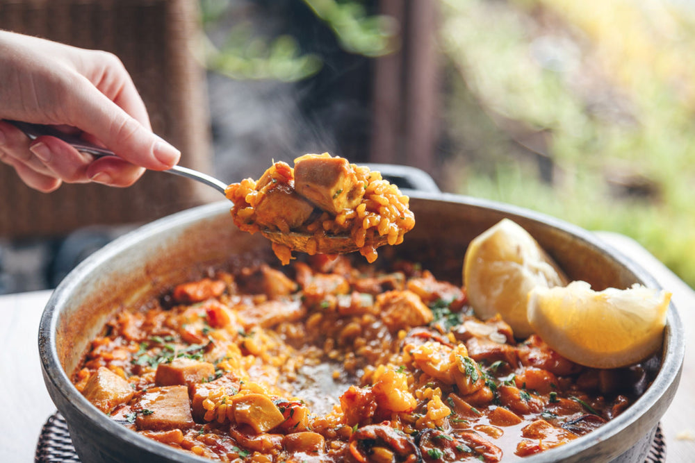 Southern Spain Paella Soup