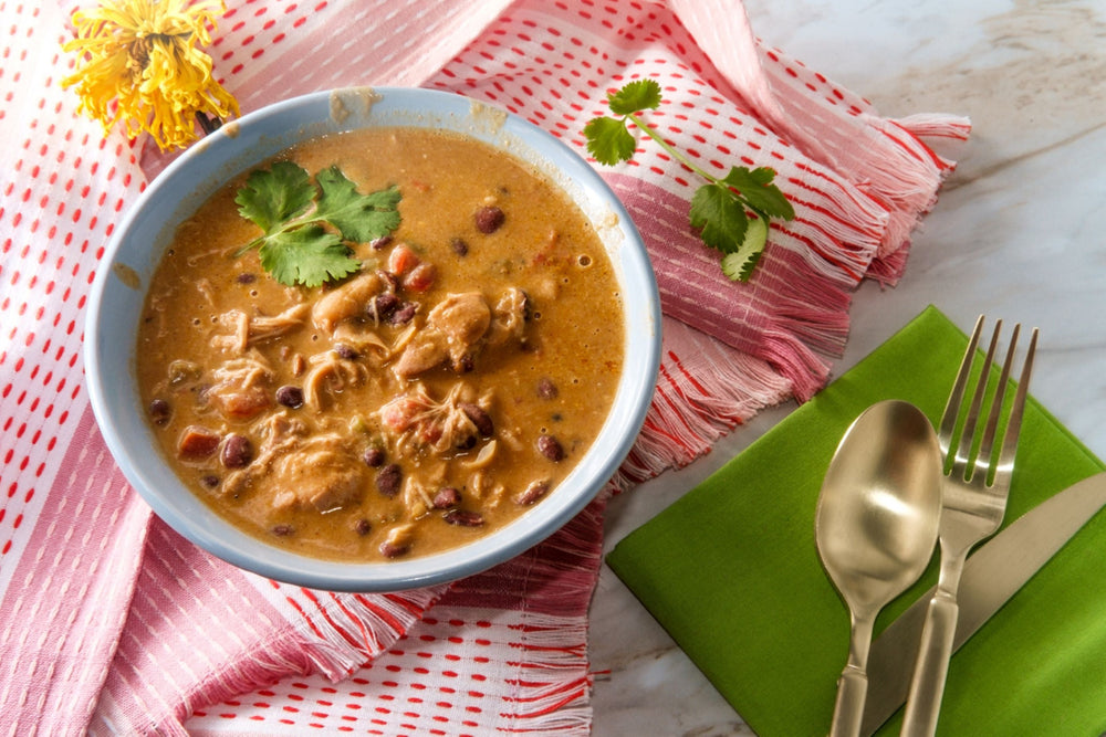 Creamy Chicken Enchilada Soup