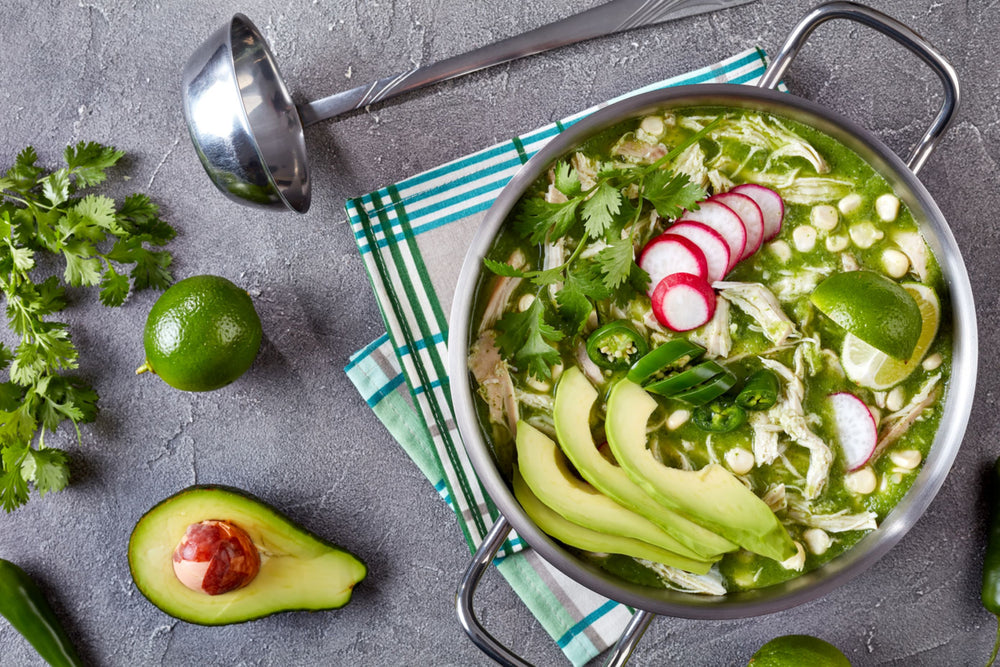 Mexican Chicken Posole Verde