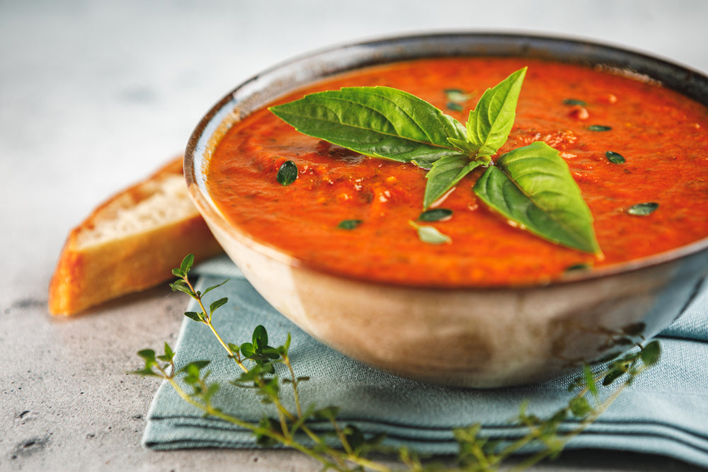 Farmer's Rustic Tomato Soup (vegan)