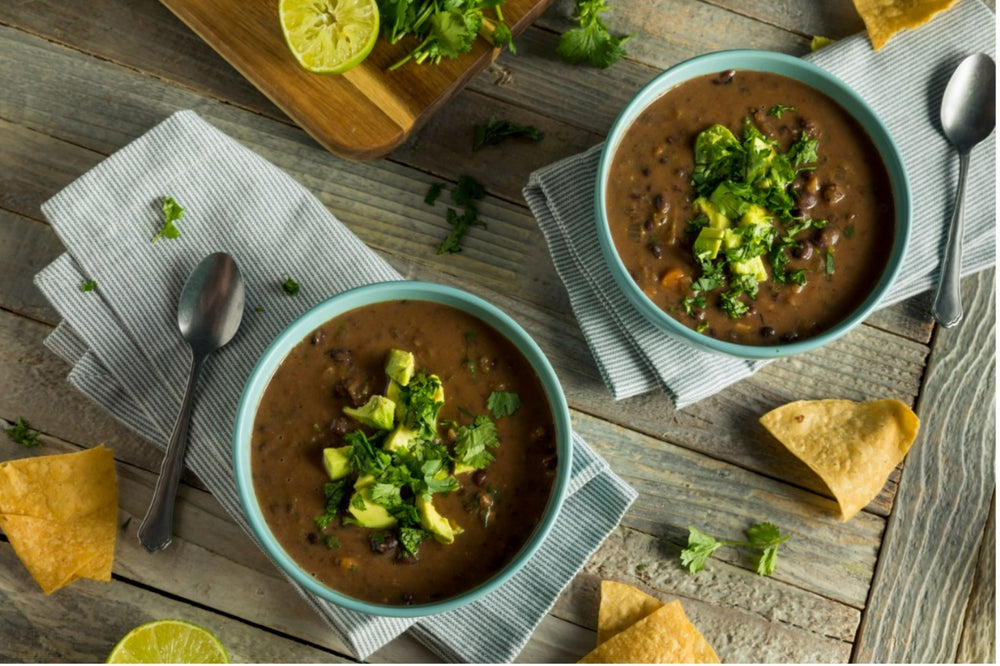 Black Bean with Brown Rice, Cilantro & Lime (vegan)